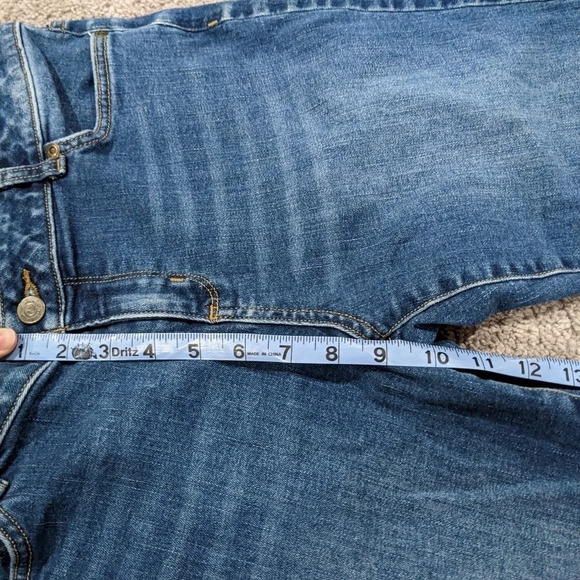 Garnet Hill 30P straight leg jeans - Picture 12 of 13